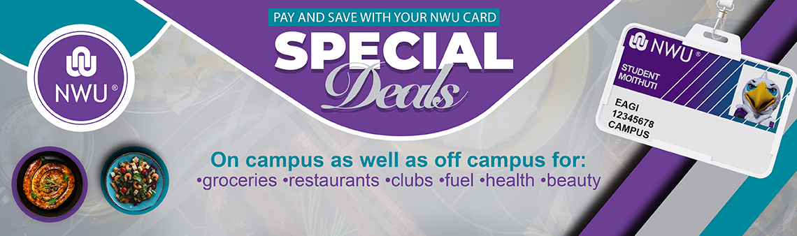 specials with NWU card