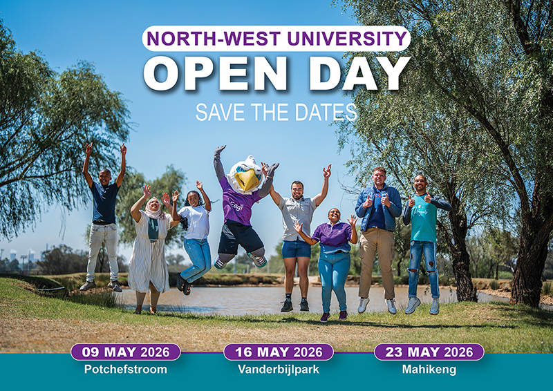 Save the dates for NWU Open Days 2026!